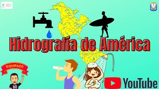 Hidrografía de América [upl. by Noseaj]