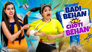 Badi Behan Vs Choti Behan  Sanjhalika Vlog [upl. by Marlee]