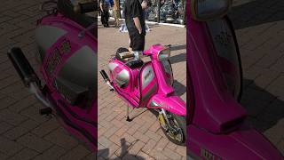 Rizla Lambretta GP amp other amazing Scooters  Woolacombe Rally Custom show 🛵🏆 [upl. by Ennasor]