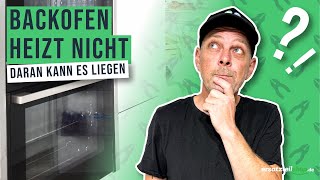 Backofen heizt nicht mehr [upl. by Doralyn]