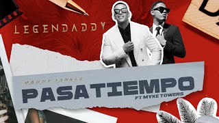 Daddy Yankee x Myke Towers  Pasatiempo Video Lyric [upl. by Ihcekn]