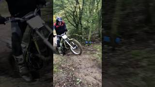 Trials competition The pit Badwell ash Suffolk trials dirtbike trialbike offroadbike s3 [upl. by Dion]