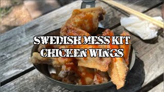 SWEDISH ARMY MESS KIT Chicken Wings [upl. by Inhsor]