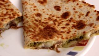 Italian Quesadilla Recipe  Laura Vitale  Laura in the Kitchen Episode 295 [upl. by Akinwahs]