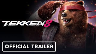 Tekken 8  Official Kuma Reveal and Gameplay Trailer [upl. by Willetta870]