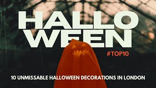 🎃 10 Spooktacular Halloween Decorations in London 2024 🎃 [upl. by Blackmore]