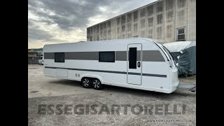 NUOVO ADRIA ALPINA 753 HT ALDE CARAVAN TOP DI GAMMA 2024 [upl. by Redneval]