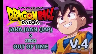 Dragon Ball Daima Opening Theme  Full  Jaka Jaan Chorus  Jap X Zedd  Out of time  V4 [upl. by Brucie]