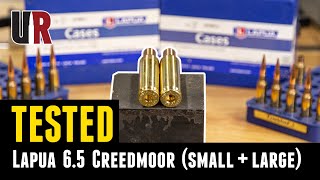 TESTED Lapua 65 Creedmoor Brass Large and Small Primer [upl. by Aelahs]