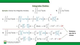 Clase 17 Integrales dobles [upl. by Argella]