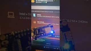 DuinoCoin mining ESP8266 [upl. by Illah]