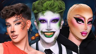 RECREATING MY FOLLOWERS HALLOWEEN MAKEUP LOOKS 🎃🪲🐆 [upl. by Guerin]