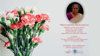 Funeral Service of Mariamma Samuel 90 [upl. by Gaves]