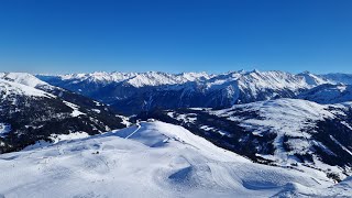 Zillertal Arena skiing  Königsleiten  Wald Hochkrimml  Krimml  012024  Pinzgau and Beyond [upl. by Trev16]