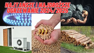 Jakie jest najtańsze a jakie najdroższe ogrzewanie w 20242025 roku [upl. by Plante]