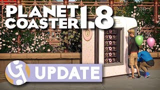 ⭐ Update 18 Overview  Planet Coaster [upl. by Ilat749]