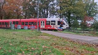 Spoorwegovergang Aalten  Dutch Railroad Crossing [upl. by Cynar]