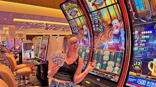 Her INSPIRING Slot Win 🎰 Las Vegas Slot Player Wins Big From Small Bet [upl. by Laughry980]