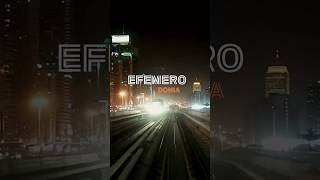 Efemero  Donia efemero music trendingmusic playingnow hit deephouse festivalmusic [upl. by Noisla]