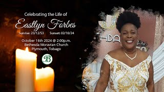 Celebrating The Life of Eastlyn Forbes [upl. by Yetty]