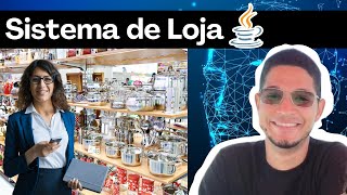 como criar um sistema de loja em java curso de java poo java como criar software de loja java [upl. by Lukasz512]