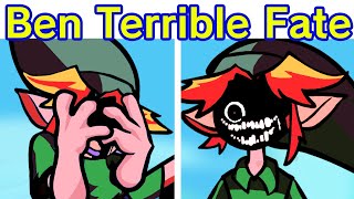 Friday Night Funkin VS Ben Drowned Terrible Fate Funkin Drowned FNF Mod Creepypasta Horror [upl. by Ormiston997]