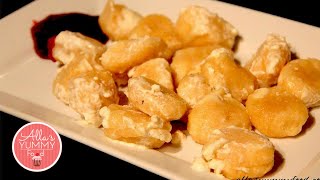 Lazy Vareniki Recipe Cheese Dumplings  Ленивые вареники с творогом [upl. by Adnolrehs]