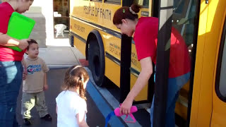 Two Year Olds Trip to Bus on Fun Friday [upl. by Keon941]