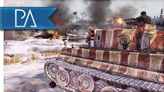 ESCAPING THE JAWS OF DEFEAT  4v4 Multiplayer  Company of Heroes 2 [upl. by Cid71]