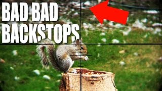 Dont use a squirrel as a backstop [upl. by Dolloff]