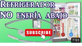 Mi Refrigerador No Enfría Abajo Explicación Detallada✅👨‍🔧 defrost shortvideo [upl. by Ah]