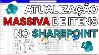 Como fazer atualização massiva em uma lista do sharepoint sem limites [upl. by Orren]