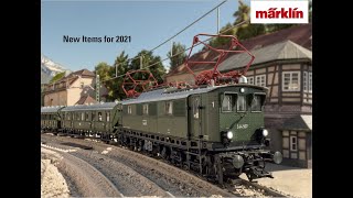 Review of Marklin 2021 New Items [upl. by Selinski661]