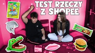 TEST RZECZY Z SHOPEE Z DZIEWCZYNĄ [upl. by Goss606]