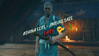 Ashina Elite  Jinsuke Saze  how to defeat Jinsuke Saze  sekiro ashina castle [upl. by Iamhaj]