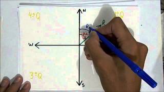 Tutorial Rumo e Azimute  Topografia I  IFG Uruaçu [upl. by Rolyat510]