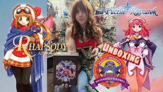 Unboxing Prinny Presents NIS Classics Vol 3 La Pucelle Ragnarok amp Rhapsody w Cats and Muscle [upl. by Oralle]