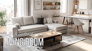 Transform Your Space Small Apartment Living Room Decorating Ideas [upl. by Gerek812]