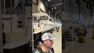 See the Unique Aspen Power Catamaran at Seattle Boat Show [upl. by Elberfeld448]