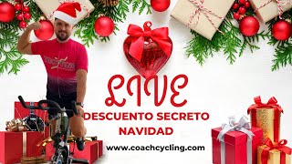 🚴‍♂️ ¡En Vivo y con Ritmo 🎶 Clase Ciclismo Indoor  45 Minutos con el mejor SAWTOOTH AZUL🔵🎅 [upl. by Tisbe170]