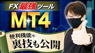 【FX最強ツールMT4】世界のトレーダー達が使っているMT4の便利機能から設定、応用まで全てを解説、裏技も公開【FX初心者】 [upl. by Behm341]