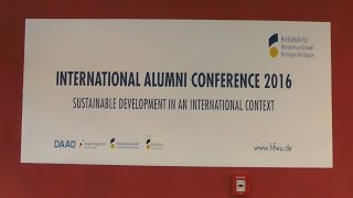 International Alumni Conference 2016 [upl. by Nosdrahcir]