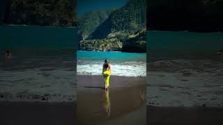 Exploring beaches in Madeira foryou movie travel seixalmadeira beach tiktok madeirabeach [upl. by Yacano]