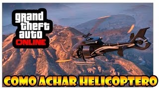 GTA V ONLINE DICAS HELICOPTERO COMO CONSEGUIR E ROUBAR UM [upl. by Yate187]