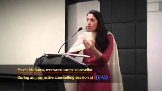 Renowned Career Counsellor Pervin Malhotra at iLEAD [upl. by Marigolda]