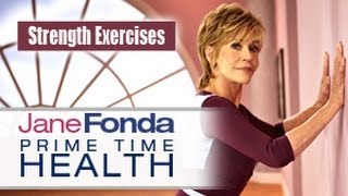 Jane Fonda Strength Exercises Primetime Health [upl. by Lled296]