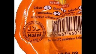 Halal Wurst von Wiesenhof  Ramelow der Schächter [upl. by Jonna22]