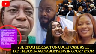 Yul Edochie and May in court as Yul react to the case do this unimaginable in court room [upl. by Aicatsue633]