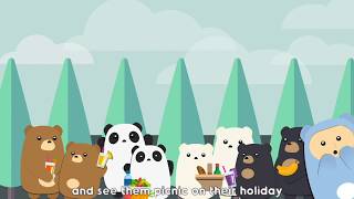 The Teddy Bears Picnic with Lyrics  Your Favourite Childrens Music [upl. by Oilerua]