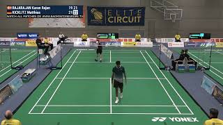 Match point  Karan Rajan Rajarajan vs Matthias Kicklitz  MS SF  Czech Open 2024 [upl. by Arias]